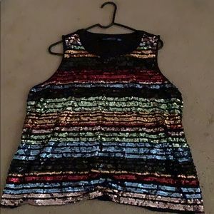 Sequin tank